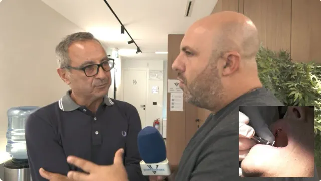Antonio intervistato da Quinto Potere alla DentalCare One